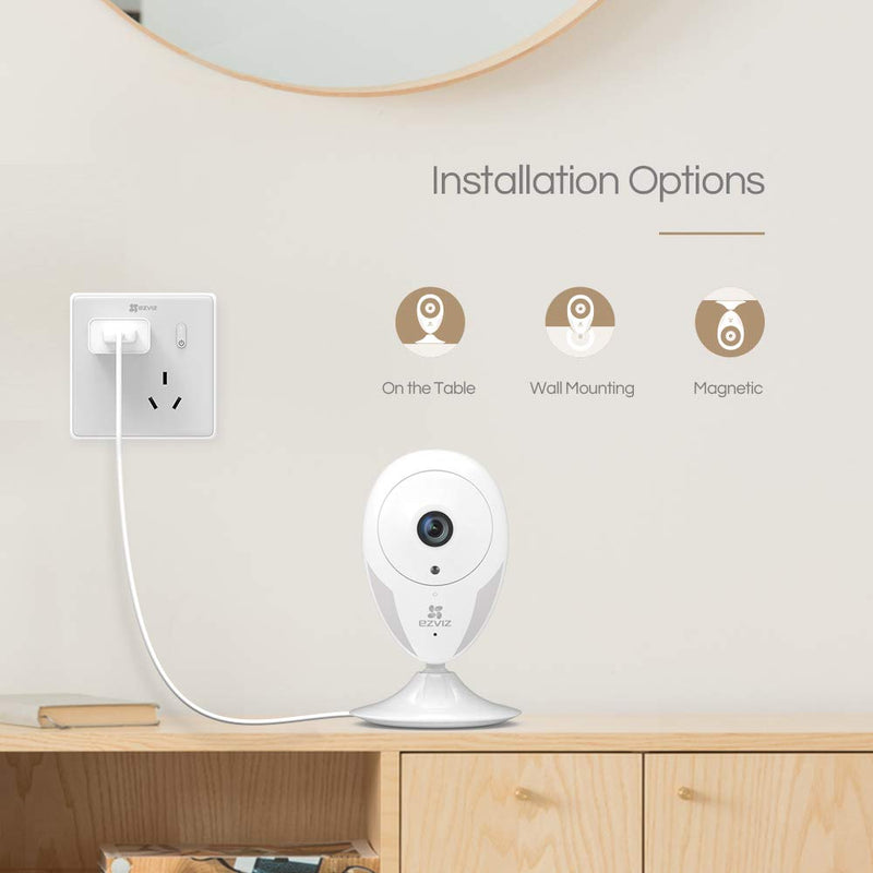 EZVIZ Smart Indoor Security Camera FHD Motion Alert Night Vision Works with Alexa Google iOS Android App