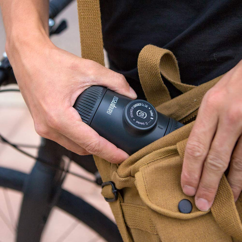 Nanopresso Portable 18 Bar Pressure Hand Espresso/Coffee Maker For Travel/Camping